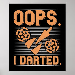 Poster Dardos - Oops I Dark
