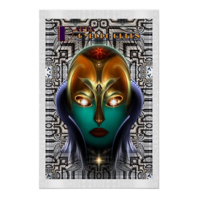 Pôster Daria Cyborg Queen Tech Perfect Poster (Frente)