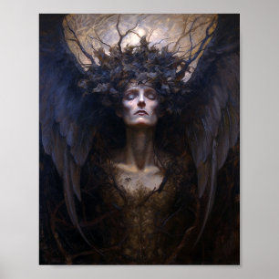 Poster Dark Angel Gothic Gótico Fantasy Art