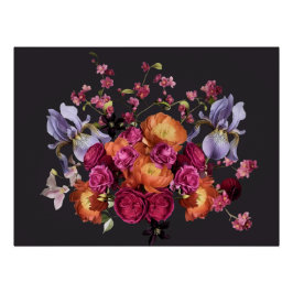 Pôster Dark Botanical Bloom