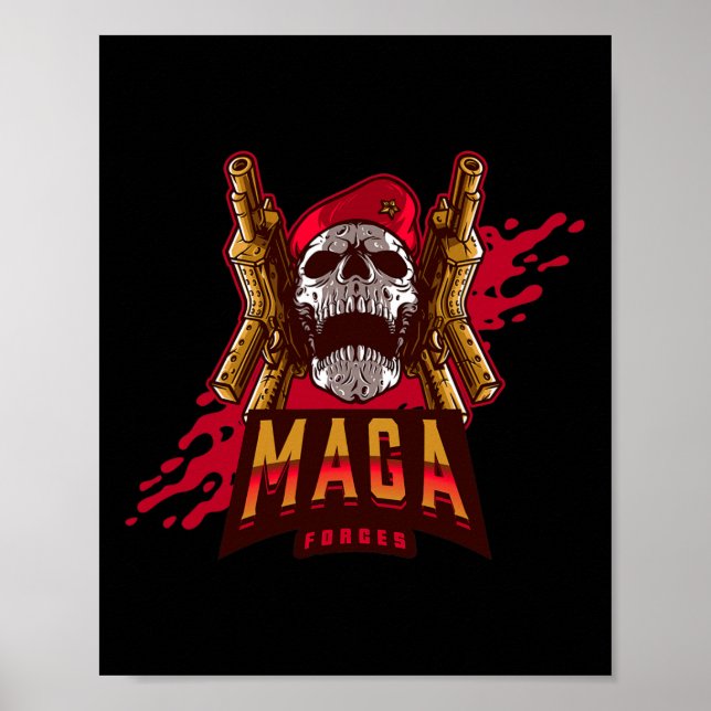 Poster Dark Brandon Halloween Traje Trump Biden F (Frente)