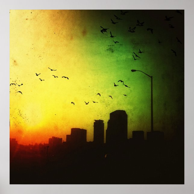 Poster Dark City Sunrise (Frente)