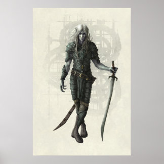 Poster DARK ELF por Kerem Beyit