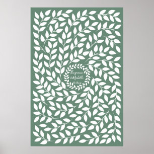 Poster Dark Laurel - Alternativo de Livro de Convidado 25