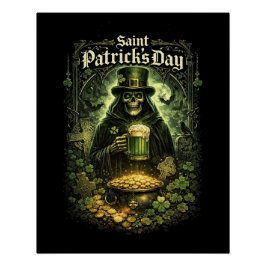 Pôster Dark Luck of Saint Patrick