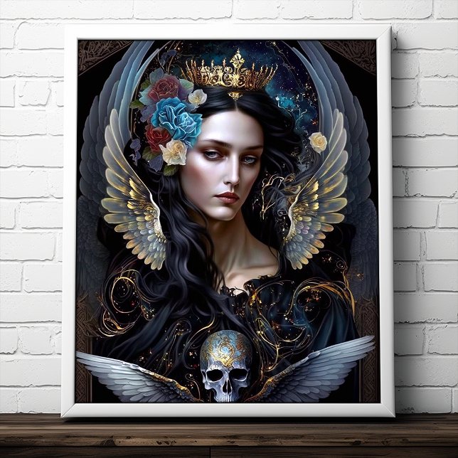 Poster Dark Queen Angel Fantasy Art (Criador carregado)