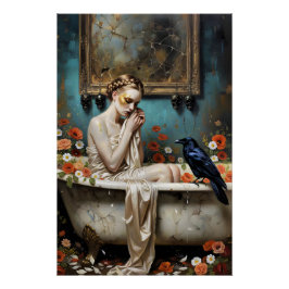 Pôster Dark Romantic Gothic Design