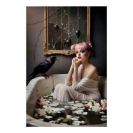 Pôster Dark Romantic Gothic Design