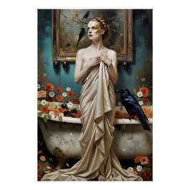 Pôster Dark Romantic Gothic Design