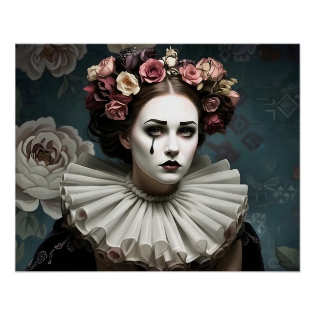 Pôster Dark Romantic Gothic Design (Frente)