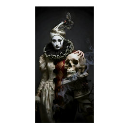 Pôster Dark Romantic Gothic Design