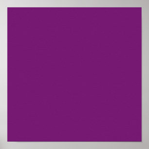 Poster Darkish purple (solid color)