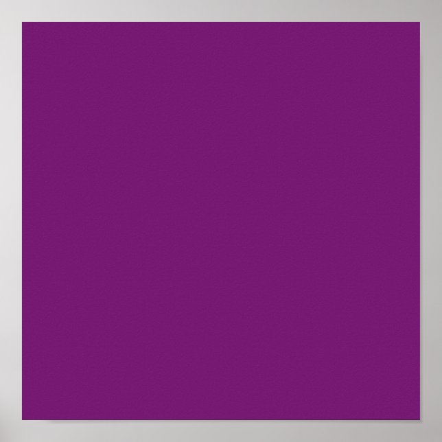 Poster Darkish purple (solid color) (Frente)