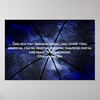 Pôster Darkness Gazebo - Edgar Allen Poe