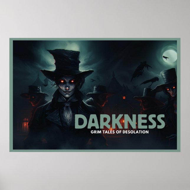 Poster Darkness Grim Tales of Desolation (Frente)