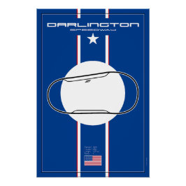 Pôster Darlington Speedway