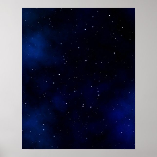 Pôster Darry Starry Night Sky (Frente)