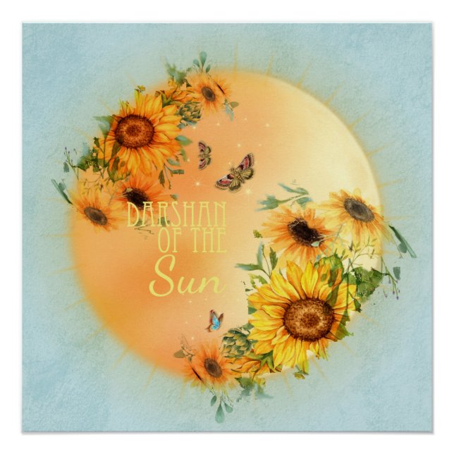 Pôster DARSHAN DO Sol - Poster (Frente)