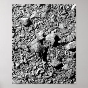 Poster DART Dimorfos Asteroide Superfície da Lua