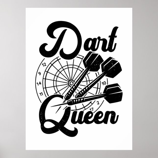 Poster Dart Queen (Frente)