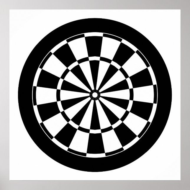 Pôster Dartboard (Frente)