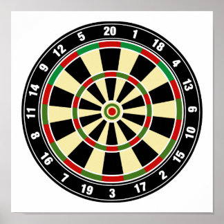Pôster Dartboard