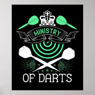Poster Darts - Ministério Das Trevas