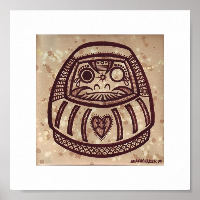 Pôster Daruma 07 (Frente)