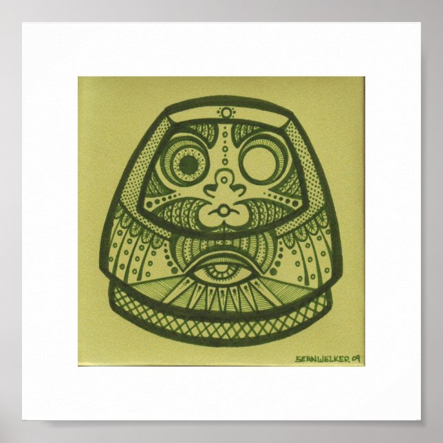 Pôster Daruma 10 (Frente)