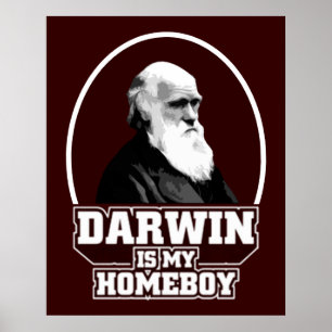 Pôster Darwin É Meu Ficar em casa