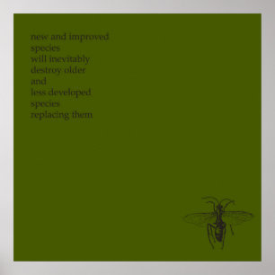 Poster Darwin Origem das Espécies