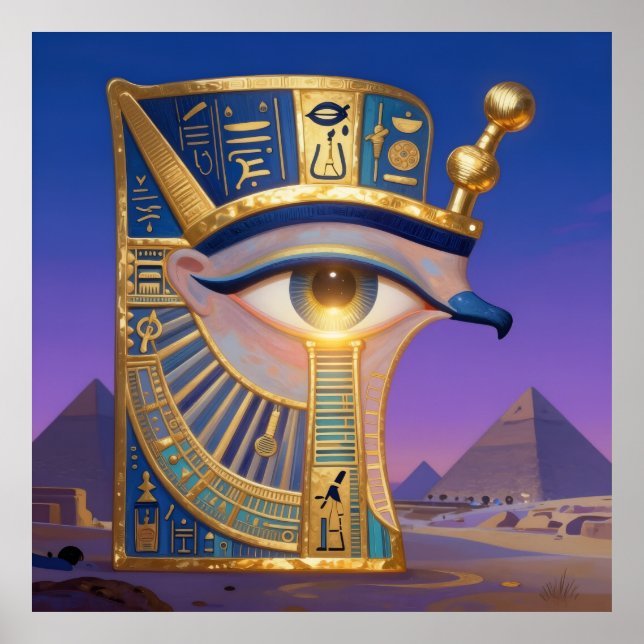 Poster Das Ägyptische Auge  (Frente)