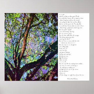 Pôster Das Árvores