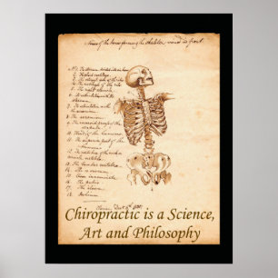 Poster das citações da arte da quiroterapia