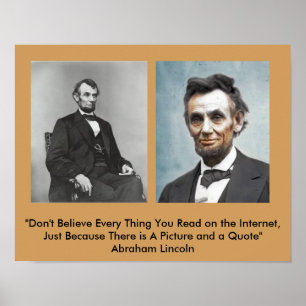 Poster das citações de Lincoln?