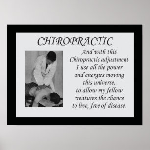 Poster das citações do ajuste da quiroterapia