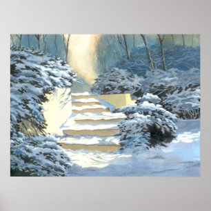 Poster das escadas de inverno