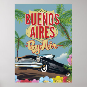 Poster das férias de Buenos Aires, Argentina