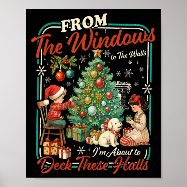 Poster Das Janelas às Paredes Estou Prestes a Decorar Est (Frente)