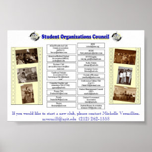 Poster das organizações