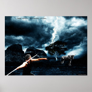 Poster das origens do dardo