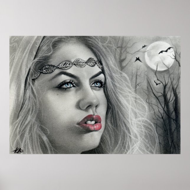 Poster das Sombras das Luas de Bela Escura (Frente)