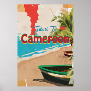 Poster das viagens vintage de República dos