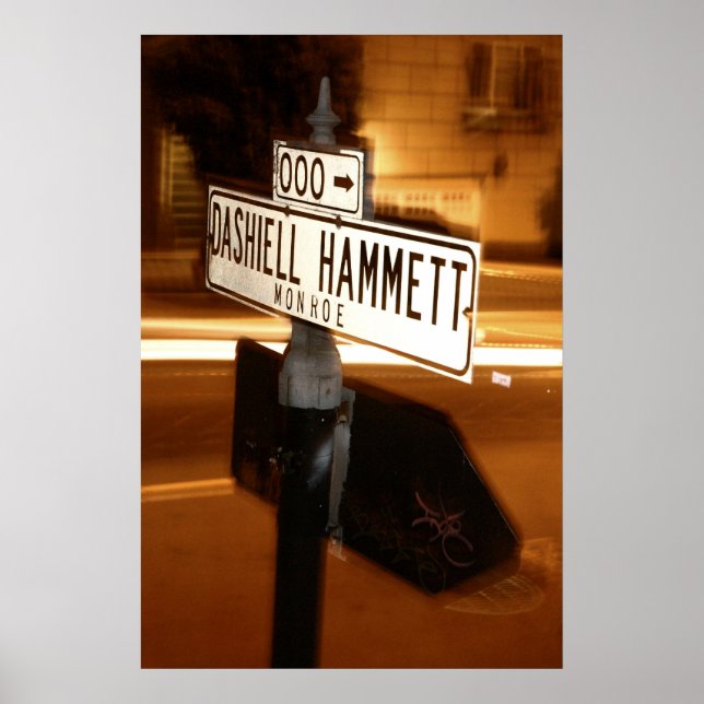 Pôster Dashell Hammett (Frente)