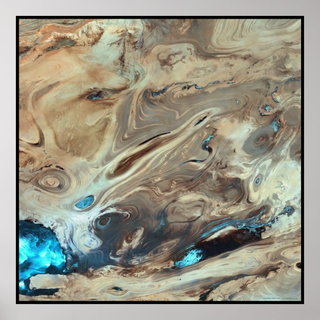 Pôster Dasht-e Kevir Excelente Sal do Deserto do Irã (Frente)