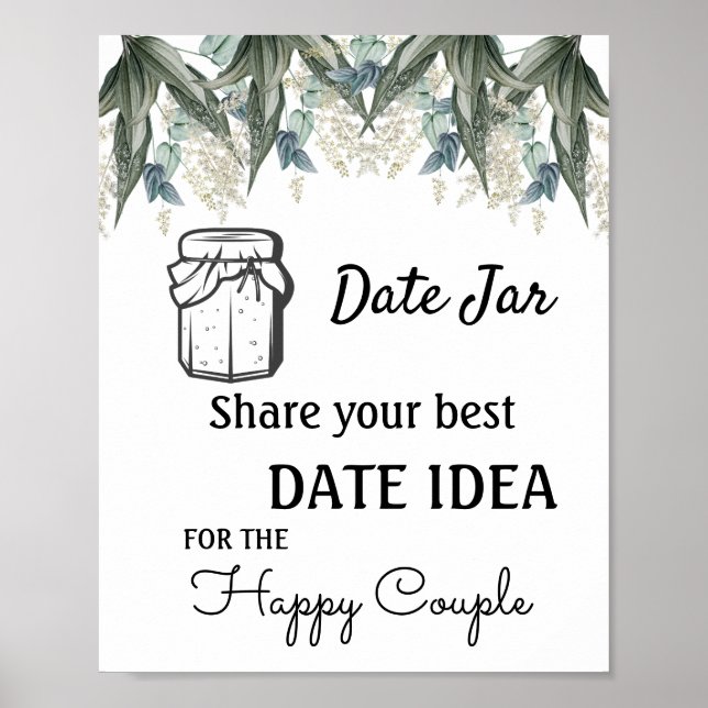 Poster Data Jar Flowers (Frente)
