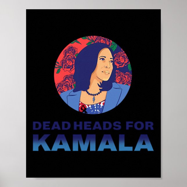 Poster Data-Limite Para Kamala Vote Kamala Harris Wheimer (Frente)