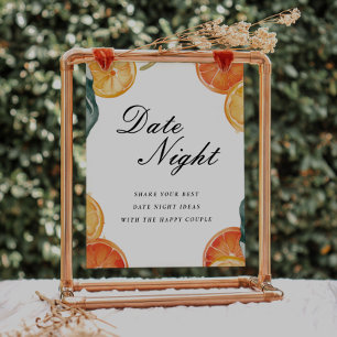 Poster Data Noite Ideias Aperol Spritz Chá de panela Sina