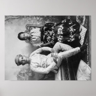 Pôster Dato Mandi e esposa nas Filipinas Photograp