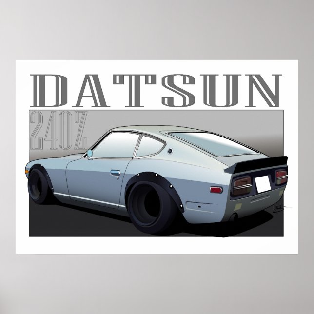 Poster Datsun 240z (Frente)